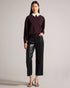 PENNIII-Knitwear-Your new favourite jumper, PENNIII has all the comfort with a little added charm, thanks to its embellished shirt collar. Pair with your favourite jeans to spruce up your casual outfits.This product is made using LENZING™ ECOVERO™ Viscose fibers. LENZING™ ECOVERO™ fibers are derived from sustainable wood and pulp, sourced from certified and controlled forests, with up to 50% lower emissions and water impact compared to generic viscose. LENZING™ and ECOVERO™ is a trademark of Lenzing AG. Jum